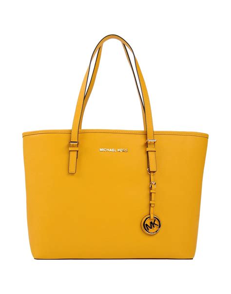 michael kors os yellow tote|michael kors tote bag outlet.